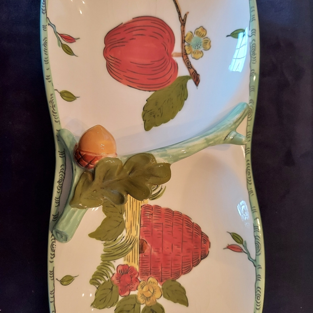 Vintage Lefton plate